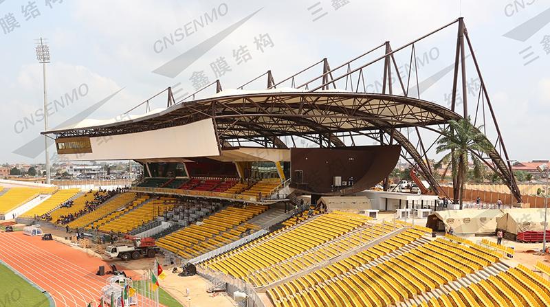 非洲喀麦隆体育场膜结构工程