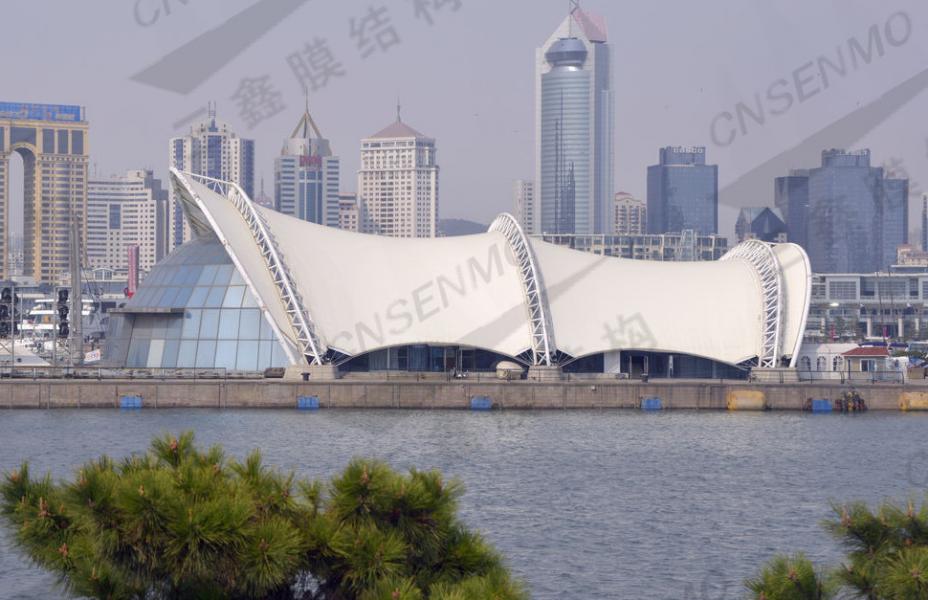 2018上海合作组织青岛奥帆国际宴会厅膜结构工程